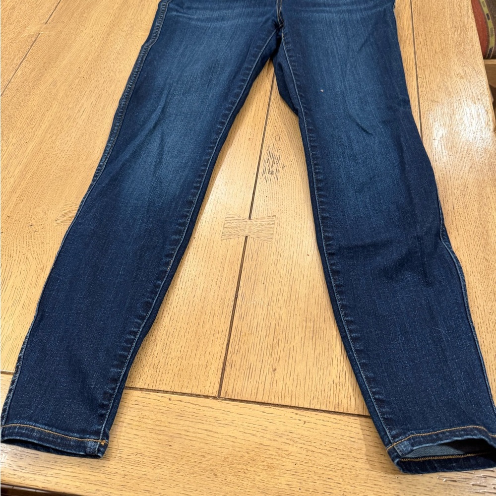 SPANX Blue Skinny Jeans Classic Fit